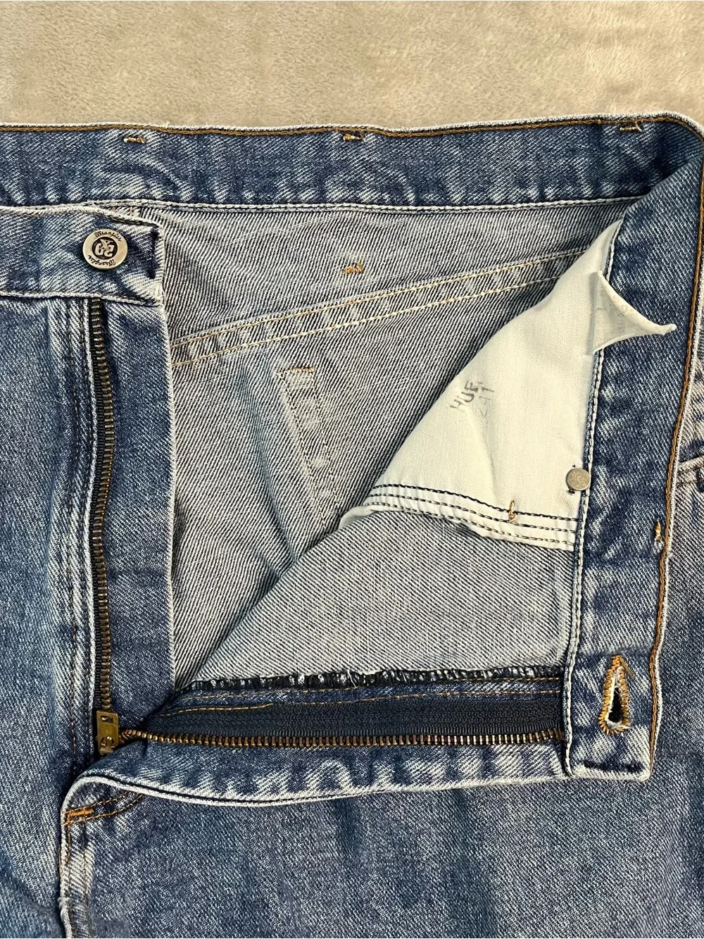 Twenty X Jeans Mens 38x32‎ (36x31) Blue Denim Western Cowboy Straight Leg